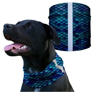 Mermais Scales dog Shield Bandana Scarf